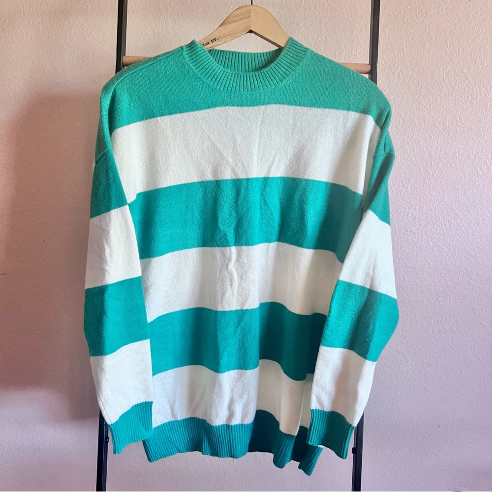 Naadam Cashmere Striped Sweater